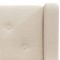 Fotoliu, alb crem, material textil - 7