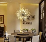 Pendul Decorativ Cu Cristale, Design Elegant, 12 Surse De Lumina X 13W, &Oslash;55 Cm X H80 Cm