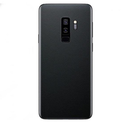 Set Folii Skin Acoperire 360 Compatibile cu Samsung Galaxy S9 Plus (Set 2) - ApcGsm Wraps Matrix Black foto