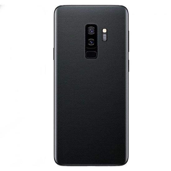 Set Folii Skin Acoperire 360 Compatibile cu Samsung Galaxy S9 Plus (Set 2) - ApcGsm Wraps Matrix Black