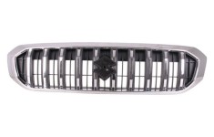 Grila masca fata Suzuki Sx4 S-Cross, 08.2016-12.2021, fata, cu rama crom; negru/negru; complet, 71740-64R00-C48X