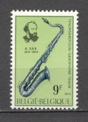 Belgia.1973 Instrumente muzicale-saxofon MB.160 foto