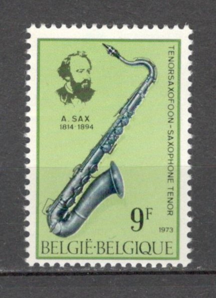 Belgia.1973 Instrumente muzicale-saxofon MB.160