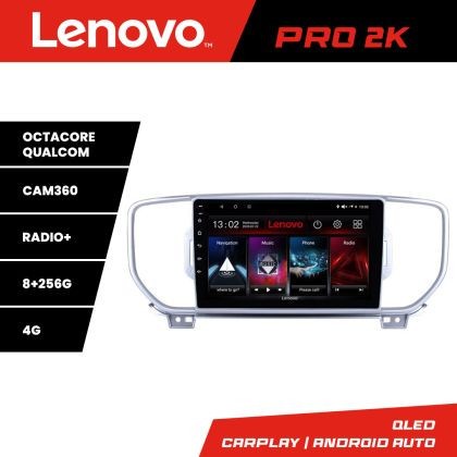 Navigatie Kia Sportage 2016-2018 Lenovo Kit-567 8 core QLED 2K 8+256 360 Android Waze USB Navigatie Internet Youtube Radio CarStore Technology