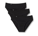 Set 3 chiloti pentru femei Sloggi 24 7 Cotton Tai C3P, negru, 44 - OUTLET