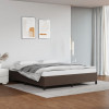VidaXL Cadru de pat, maro, 180x200 cm, piele ecologică