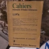 Cahiers roumains detudes litteraires nr.1/1976