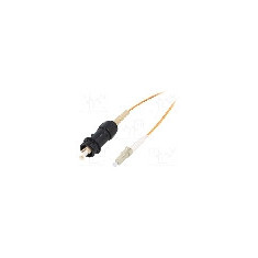 Conector fibra optica, {{Subtip conector}}, 1 pini, BULGIN - PXF4051BAB