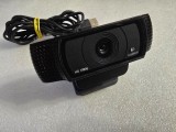 Camera web Logitech HD Pro C920, Full HD, Negru, Microfon - poze reale