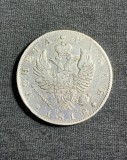 Moneda Argint Rusia 1 Rubla 1818, 20.73g, 35.5mm - Nicolae I, Imperiul Rus