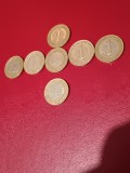 Lot 7 monede bimetalice Turcia (6 din 2009, 1 din 2010) [poze] (7mt)