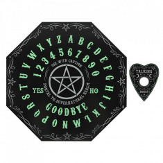 Placa Ouija Spirit Board octagonala, fosforescenta foto