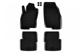 Mochete din cauciuc specifice, potrivite pentru Fiat Punto 2012-2018, set de 4 piese, culoare neagra Performance AutoTuning