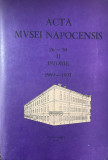 ACTA MVSEI NAPOCENSIS 26-30 vol 2 ani 1989-1993