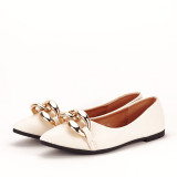 Balerini bej office elegant Cindy, 37 - 41