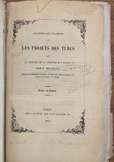 carte veche E. Marcella - Les effets de l&iacute;slamisme ou le projets des turcs 1848