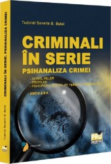 Criminali in serie. Psihanaliza crimei - Tudorel Badea Butoi - Universul Juridic