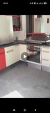Bucătărie Completă de V&acirc;nzare Design Modern Roșu &amp; Crem, Echipată cu Electrocasnice!