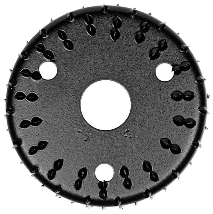 Disc rașpel cupă 90mm pentru polizor unghiular T-37, ax 22,2mm