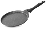 Tigaie pentru clatite MagicHome Black Line, 25 cm, antiaderenta
