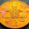 Moneda 2 PENCE - ANGLIA, anul 1998 * cod 62 A