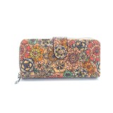 Cumpara ieftin Portofel din pluta Floral