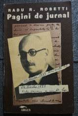 Radu R. Rosetti - Pagini de jurnal (1938-1943) foto