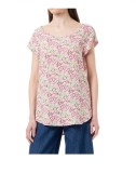 Bluza Dama Only Onlnova Life Vis S S Multicolor, Maneca Scurta, Marimea 36 (Outlet) - Top Viscoza