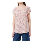Bluza cu maneca scurta pentru femei ONLY Onlnova Life Vis S S, multicolor, 36 - OUTLET