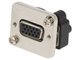 Cuplor D-Sub Argintiu Standard XLR 19x24mm