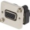 Cuplor D-Sub Argintiu Standard XLR 19x24mm