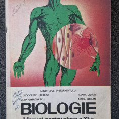 BIOLOGIE MANUAL PENTRU CLASA A XI-A - Teodorescu Exarcu, Ciuhat