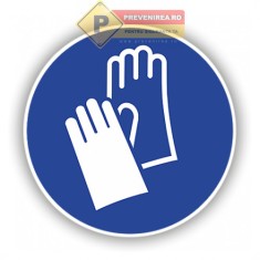 Semne pentru protecția obligatorie a m&amp;acirc;inilor foto