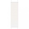VidaXL Jaluzea plisată alb 60x200 cm Lățime țesătură 59,4cm poliester 4015509