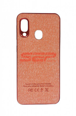 Toc TPU Leather Denim Huawei P smart Z Rose Gold foto