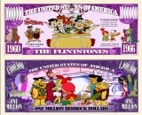 !!! SUA = FANTASY NOTE (TJ6) = DESENE ANIMATE : THE FLINTSTONES - 2013 - UNC