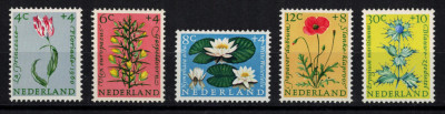 OLANDA 1960 - An complet, serii complete MNH (5 imagini) / (cota Michel 43&amp;euro;) foto