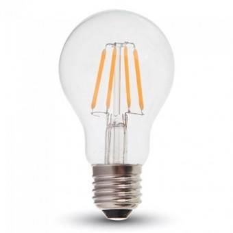 BEC LED A60 E27 4W CU FILAMENT DIMABIL 3000K ALB CALD