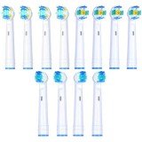 Cumpara ieftin Set rezerve periuta de dinti electrica compatibile cu Oral B, 3D Clean, Perfect Clean, Floss Clean, 12 buc