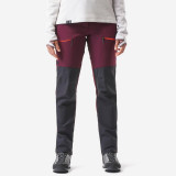 Pantalon Hidrofob trekking la munte MT900 Bordo Damă