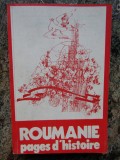 ROUMANIE , PAGES D &#039;HISTOIRE NR 3-4 1989