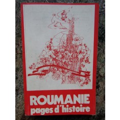 ROUMANIE , PAGES D &#039;HISTOIRE NR 3-4 1989