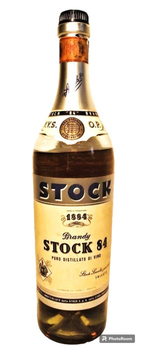 BRANDY stock VVSOP, puro distillato di vino, ani 50 L. 1 gr 42