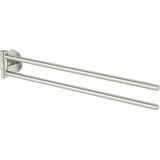 Cumpara ieftin Suport Prosop Lenz NOA 2 Brațe Crom Mat &ndash; Stil și Funcționalitate