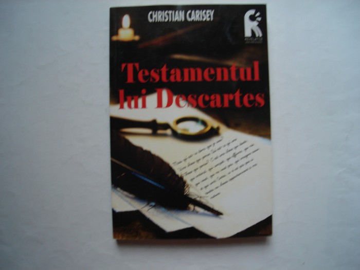 Testamentul lui Descartes - Christian Carisey