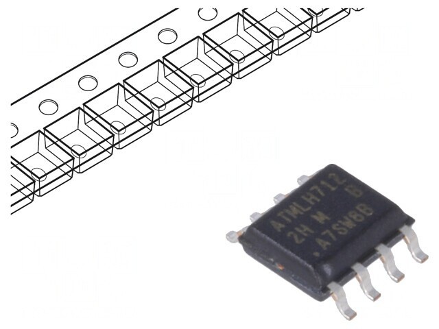 Memorie EEPROM 1kb I2C 1MHz SO8