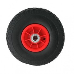Roata plina pentru carucioare Strend Pro HT2500 PU 3.00-4,cu rulment