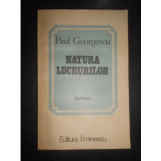 Paul Georgescu - Natura lucrurilor (1986)