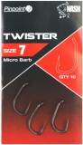 Carlige NASH Twister Original Micro Barb, Size 6, 10buc/pac