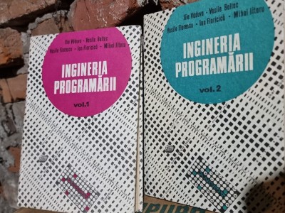 Ingineria programarii 2 volume - Ilie Vaduva foto